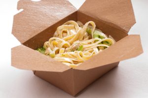 chicken fetuccine primavera take out